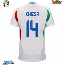 Italia Federico Chiesa #14 Bortedrakt EM 2024 Kortermet